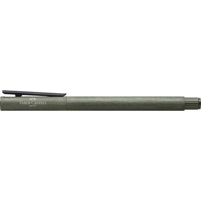 PIÓRO WIECZNE NEO SLIM ALUMINIUM FABER-CASTELL, OLIVE GREEN