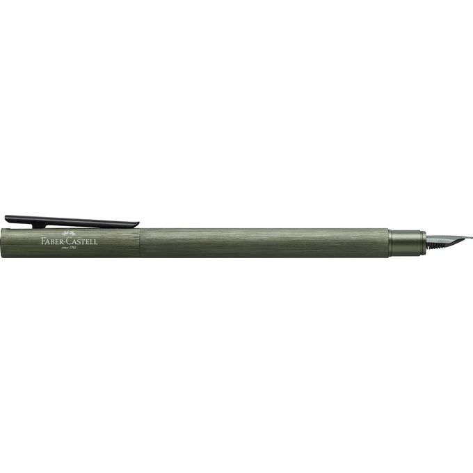 PIÓRO WIECZNE NEO SLIM ALUMINIUM FABER-CASTELL, OLIVE GREEN