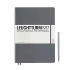 NOTATNIK LEUCHTTURM1917 MASTER SLIM (A4+), ANTRACYTOWY - Liniatura: w kropki