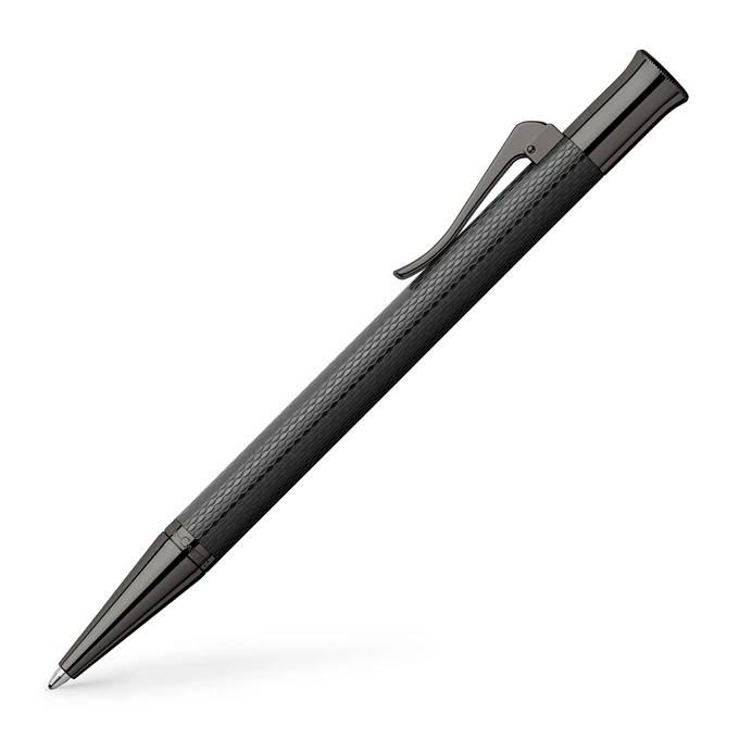 DŁUGOPIS GUILLOCHE BLACK EDITION GRAF VON FABER-CASTELL