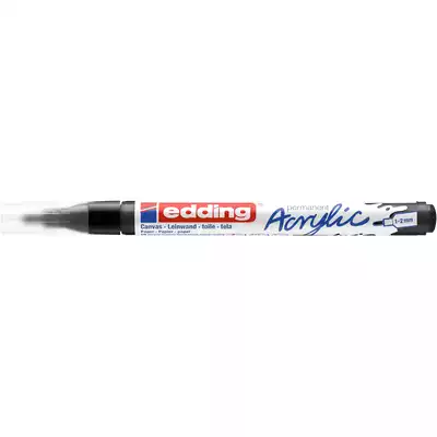 MARKER AKRYLOWY EDDING 1-2 MM, CZARNY