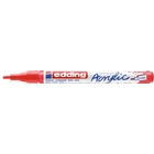 MARKER AKRYLOWY EDDING 1-2 MM, CZERWONY