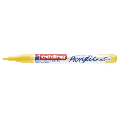 MARKER AKRYLOWY EDDING 1-2 MM, ŻÓŁTY