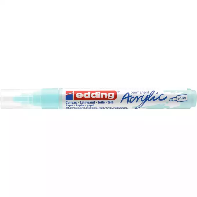 MARKER AKRYLOWY EDDING 2-3 MM, PASTELOWY NIEBIESKI