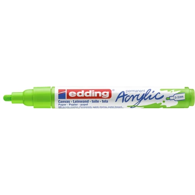 MARKER AKRYLOWY EDDING E-5100 2-3 MM, ŻÓŁTO-ZIELONY