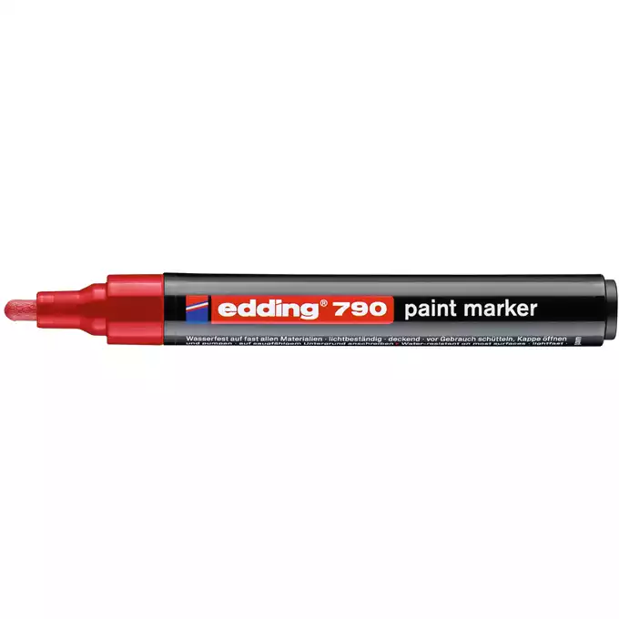 Marker olejowy Edding 790 czerwony