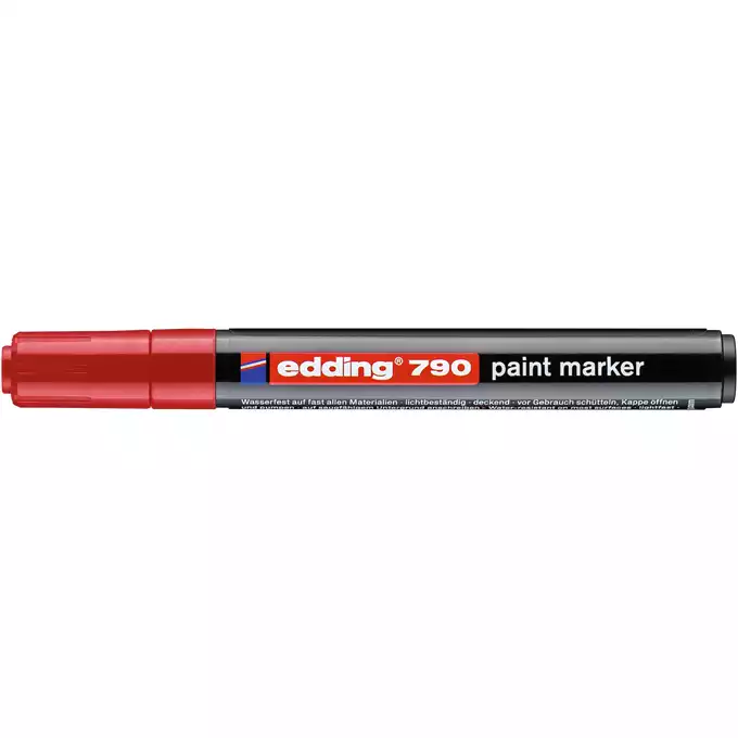 Marker olejowy Edding 790 czerwony