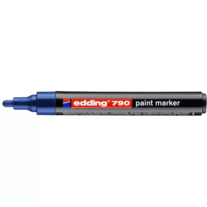 Marker olejowy Edding 790 niebieski