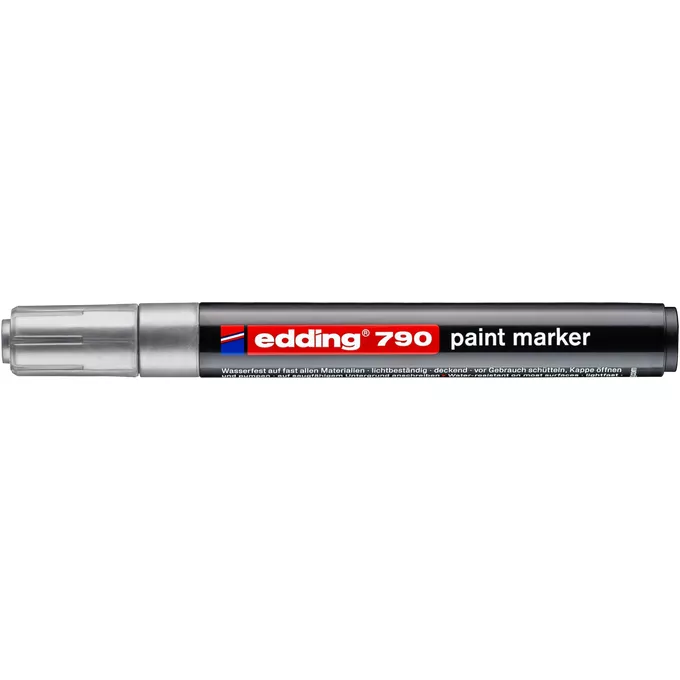 Marker olejowy Edding 790 srebrny