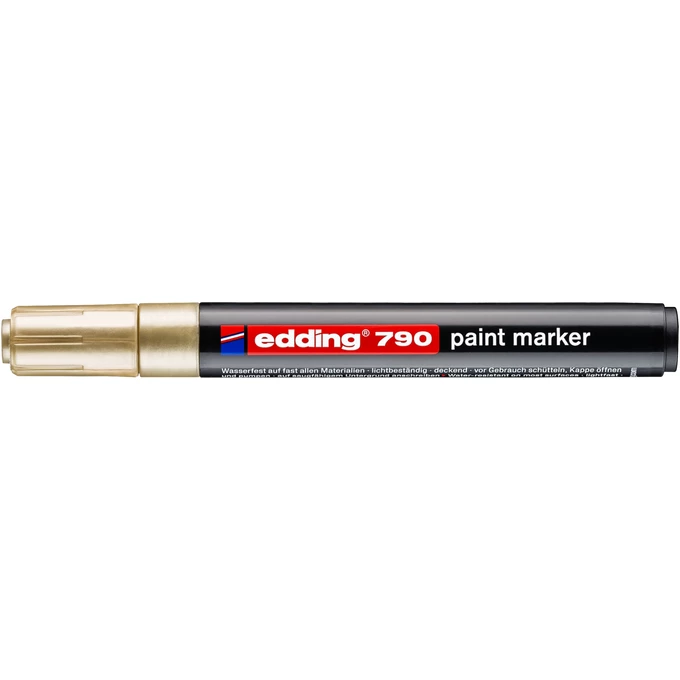 Marker olejowy Edding 790 złoty