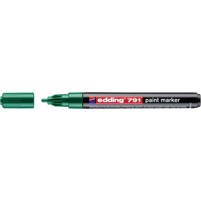 Marker olejowy Edding 791 zielony 1-2 mm