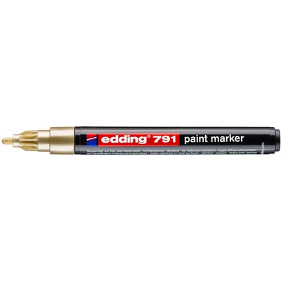 Marker olejowy Edding 791 złoty 1-2 mm