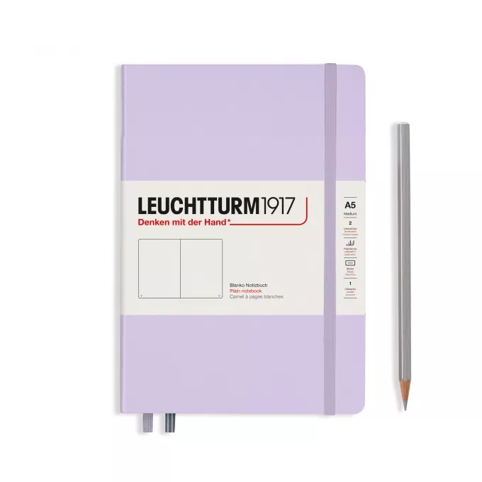 NOTATNIK LEUCHTTURM1917 MEDIUM (A5) SMOOTH COLOURS LILAC 