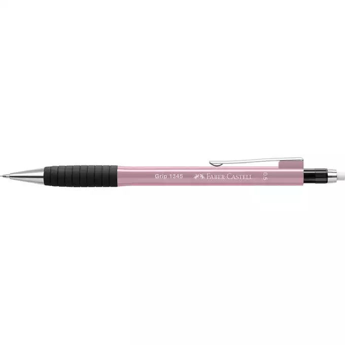 OŁÓWEK AUTOMATYCZNY FABER-CASTELL GRIP 1347 0,5 MM, ROSE SHADOWS (RÓŻOWY)