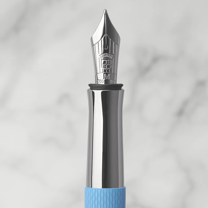 PIÓRO WIECZNE GUILLOCHE GULF BLUE GRAF VON FABER-CASTELL