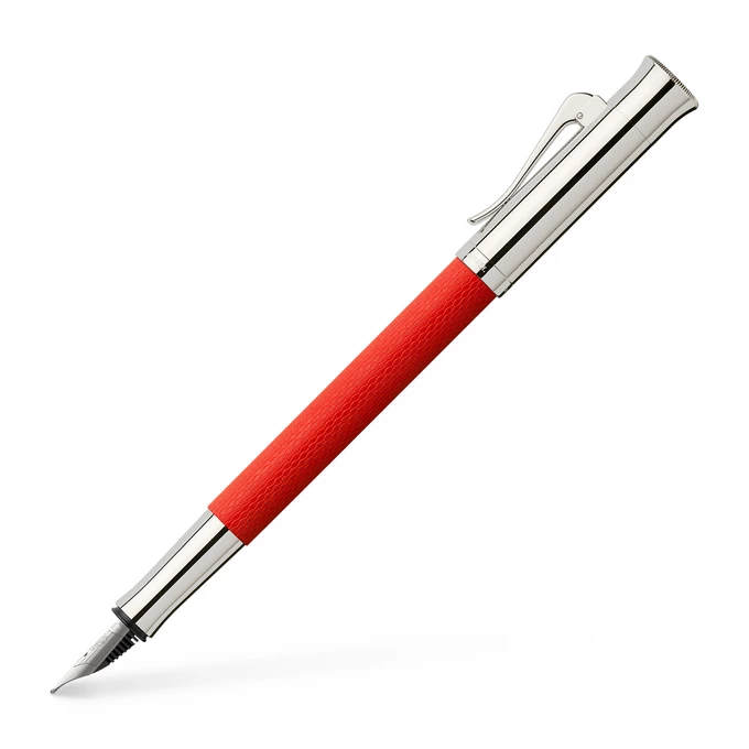 PIÓRO WIECZNE GUILLOCHE INDIA RED GRAF VON FABER-CASTELL