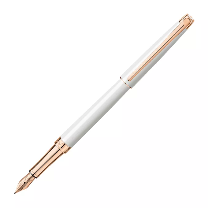 Pióro wieczne Leman Slim White Rose Gold Caran d'Ache