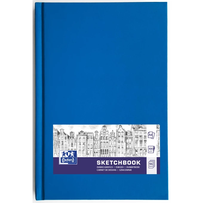 SZKICOWNIK OXFORD SKETCHBOOK SZYTY, 96 KARTEK A6