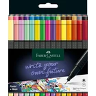 CIENKOPISY GRIP FABER-CASTELL, 30 KOLORÓW