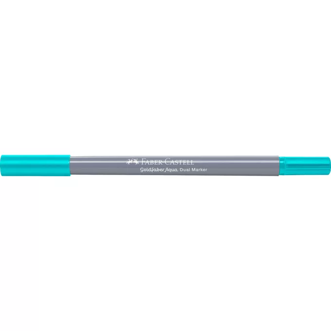 DWUSTRONNY PISAK AKWARELOWY FABER-CASTELL GOLDFABER AQUA, 154 TURKUS KOBALTOWY (1)