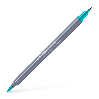 DWUSTRONNY PISAK AKWARELOWY FABER-CASTELL GOLDFABER AQUA, 154 TURKUS KOBALTOWY (1)