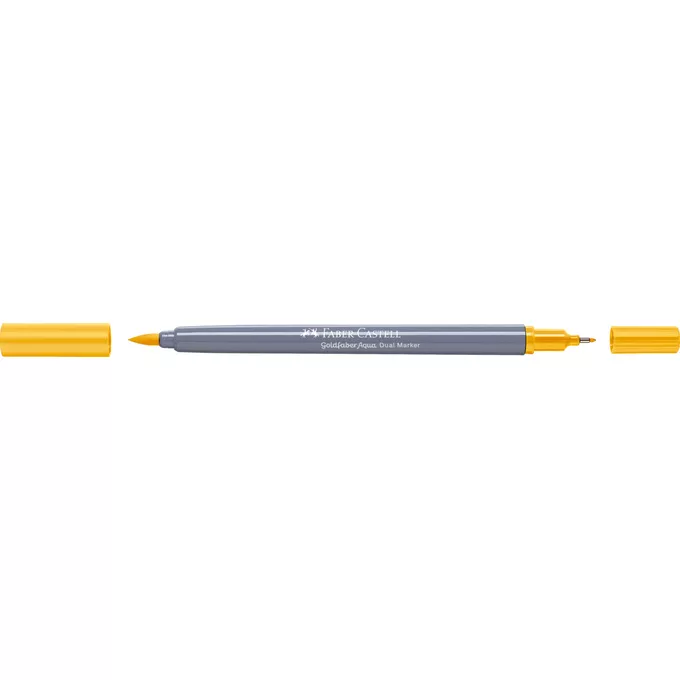 DWUSTRONNY PISAK AKWARELOWY FABER-CASTELL GOLDFABER AQUA, 185 ŻÓŁTY NEAOPOLOWY