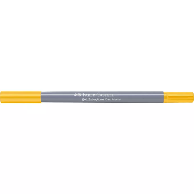 DWUSTRONNY PISAK AKWARELOWY FABER-CASTELL GOLDFABER AQUA, 185 ŻÓŁTY NEAOPOLOWY