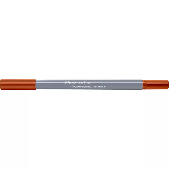 DWUSTRONNY PISAK AKWARELOWY FABER-CASTELL GOLDFABER AQUA, 187 SPALONA OCHRA