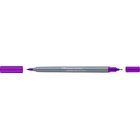 DWUSTRONNY PISAK AKWARELOWY FABER-CASTELL GOLDFABER AQUA, 284 PURPUROWY