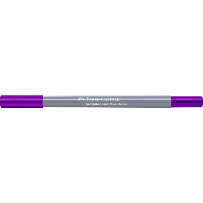 DWUSTRONNY PISAK AKWARELOWY FABER-CASTELL GOLDFABER AQUA, 284 PURPUROWY