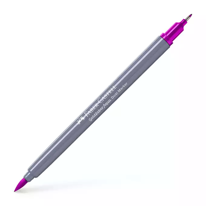 DWUSTRONNY PISAK AKWARELOWY FABER-CASTELL GOLDFABER AQUA, 298 MAGENTA BRILLANTE