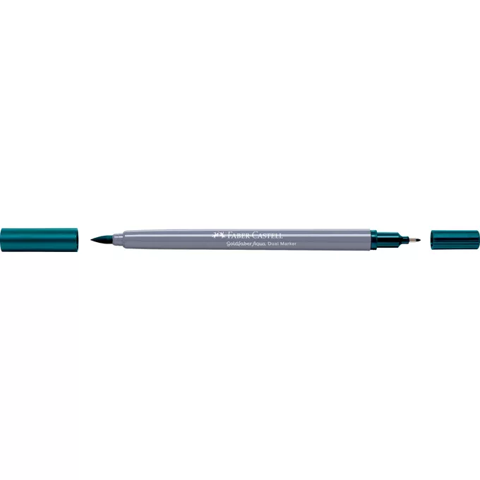 DWUSTRONNY PISAK AKWARELOWY FABER-CASTELL GOLDFABER AQUA, 356 JASNOZIELONY KOBALT (1)