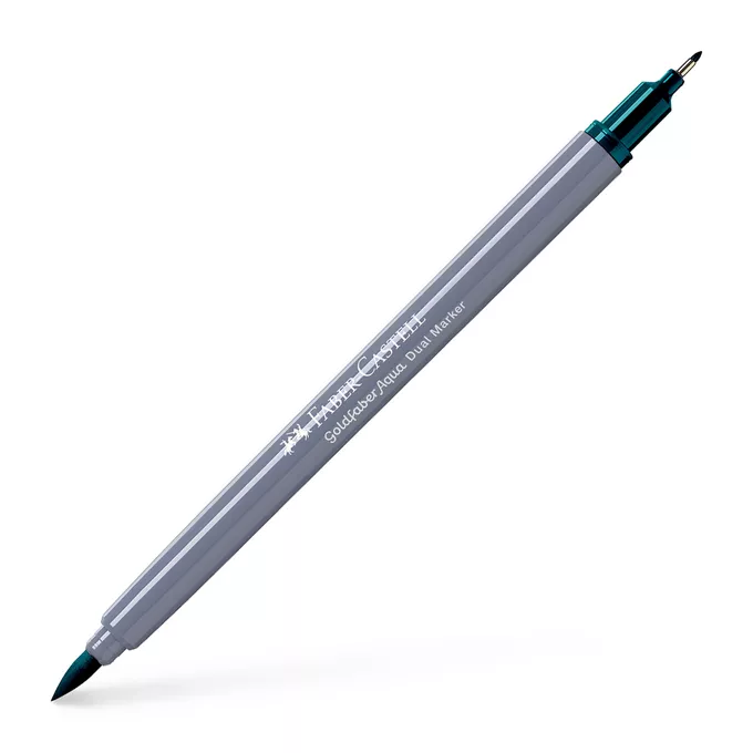 DWUSTRONNY PISAK AKWARELOWY FABER-CASTELL GOLDFABER AQUA, 356 JASNOZIELONY KOBALT (1)