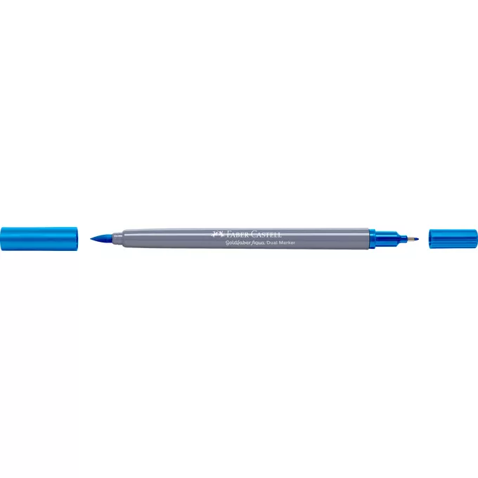 DWUSTRONNY PISAK AKWARELOWY FABER-CASTELL GOLDFABER AQUA, 449 AZUROWY NIEBIESKI