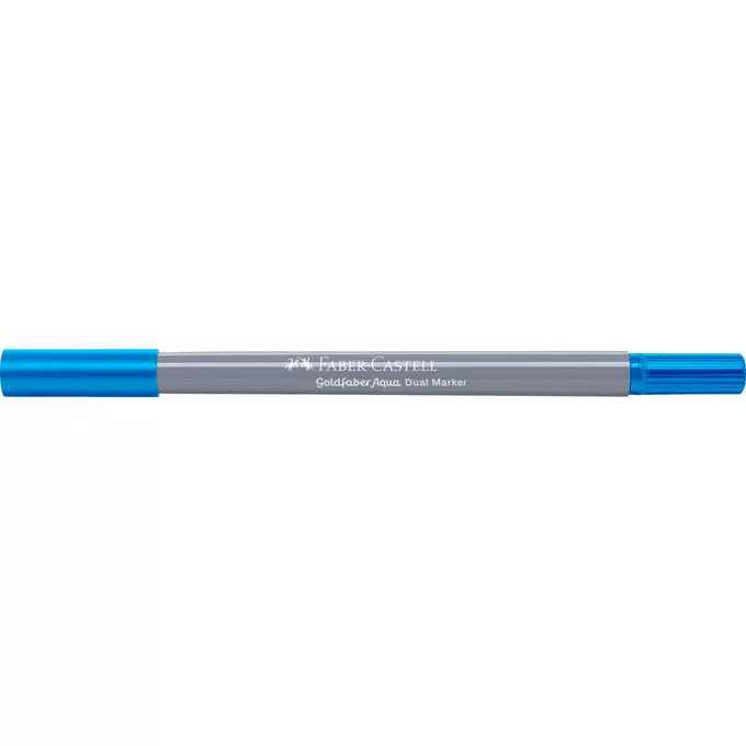 DWUSTRONNY PISAK AKWARELOWY FABER-CASTELL GOLDFABER AQUA, 449 AZUROWY NIEBIESKI