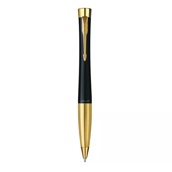 Długopis Parker Urban Muted Black, złoty