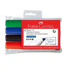 MARKER SUCHOŚCIERALNY 152 FABER-CASTELL, 4 KOLORY