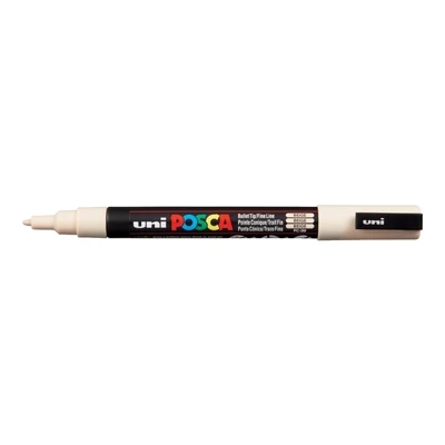 Marker uni POSCA PC-3M z cienką okrągłą końcówką,