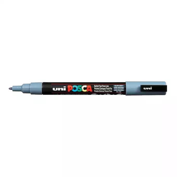 Marker uni POSCA PC-3M z cienką okrągłą końcówką, ciemnoszary