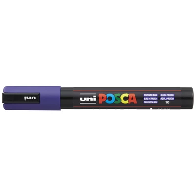 Marker uni POSCA PC-5M z okrągłą średnią końcówką, atramentowy