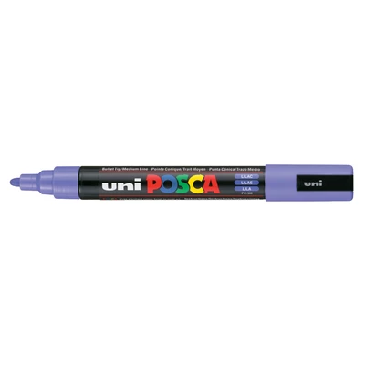 Marker uni POSCA PC-5M z okrągłą średnią końcówką, liliowy