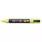 Marker uni POSCA PC-5M z okrągłą średnią końcówką, pastelowy żółty