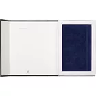 Notatnik Moleskine Large 13 × 21 cm, edycja limitowana Velvet, 176 stron w linie, niebieski