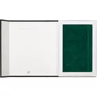 Notatnik Moleskine Large 13 × 21 cm, edycja limitowana Velvet, 176 stron w linie, zielony