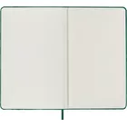 Notatnik Moleskine Large 13 × 21 cm, edycja limitowana Velvet, 176 stron w linie, zielony