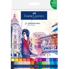 PISAKI AKWARELOWE FABER-CASTELL GOLDFABER AQUA, 24 KOLORY