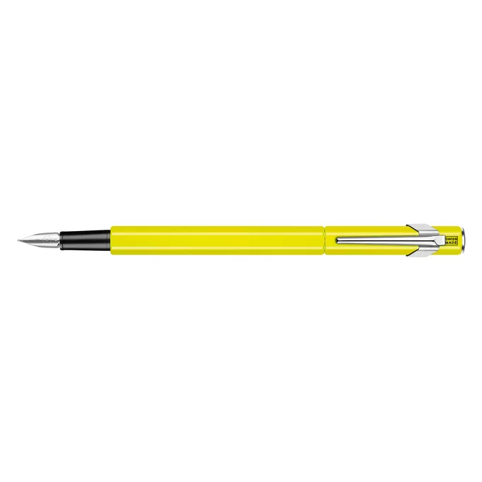 Pióro wieczne Caran d’Ache 849 Fluo Line, żółte