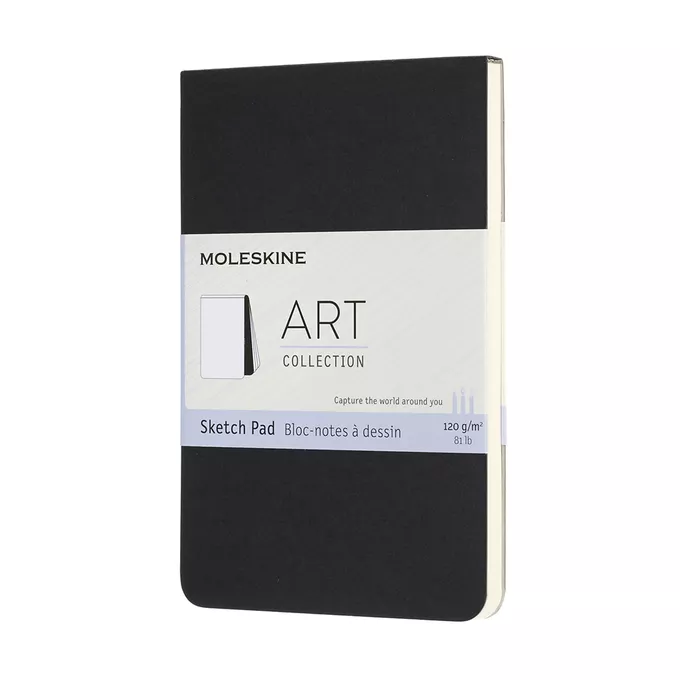 Szkicownik Moleskine Pad Pocket (9x14 cm), czarny, 48 stron