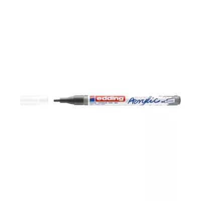 MARKER AKRYLOWY EDDING 1-2 MM, MATOWY ANTRACYT