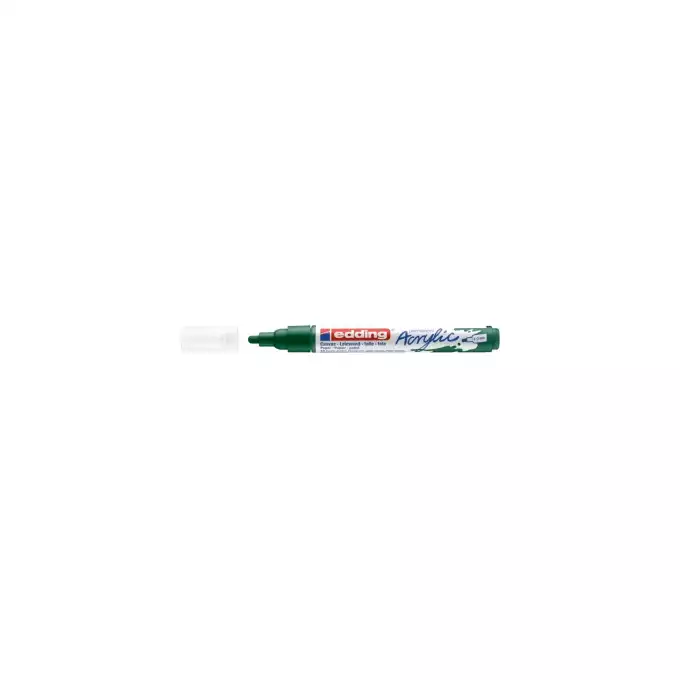 MARKER AKRYLOWY EDDING 2-3 MM, zielony